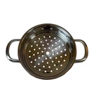 Carote Stainless Steel Stackable Steamer Cooking Pot Pan Insert 7" Diameter Used. Price: $21.11.
