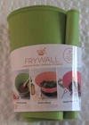 Frywall 8" Pan Cooking Grease Splatter Guard Silicone Protector Green New. Price: $19.90.