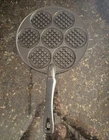 Nordic Ware Non-stick Aluminum Round Frying Pan Skillet, Black, Long Handle Used. Price: $25.00.