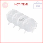 Lele Life 4 Pack Same Size Stretch Lids, Thicker Reusable Sturdy New. Price: $21.04.