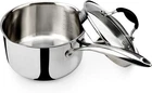 Avacraft Tri-ply Stainless Steel Saucepan With Glass 3.5 Qt, New. Price: $95.22.