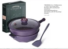 Tiborang 8 Multipurpose 11 Inch 5 Qt Frying Pans Nonstick With Purple New. Price: $48.99.