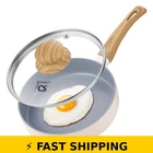 Koch Systeme Cs 6-INCH Mini Frying Pan With Lid Aluminum Nonstick Skillet New. Price: $47.99.