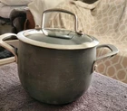 Belgique Hard Anodized 3 Quart Stockpot Soup With Lid Oven Safe Nonstick Used. Price: $30.00.