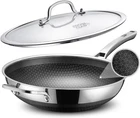 Wok, 13 Inch Hybrid Woks & Stir-fry Pans Nonstick, Toxic Stainless Steel New. Price: $116.36.