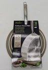 Gotham Steel Hammered Cream Ceramic Nonstick 3-PIECE Fry Pans Cookware Set New. Price: $79.99.