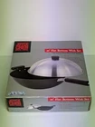 Joyce Chen Excalibur 14-INCH Flat Bottom Wok Set With Lid New Box. Price: $49.95.