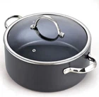 Cooks Standard Stock Pot Dutch Oven Casserole 7 Quarts, Black-non Induction New. Price: $66.84.