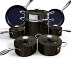 Nuwave Lux 13PC Cookware Set, Pfas-free, Non-stick, Ceramic Coating, Cool Handle New. Price: $449.99.