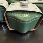 Pioneer Woman Stoneware Snowflake Cocotte With Lid 2 Cup Mini Casserole Dish. Price: $24.17.