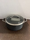 Calphalon Simply 8785 Qt Stock Pot W/ Glass Lid Non Stick Great Condition Used. Price: $42.99.