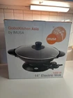 Imusa 14 Electric Wok New. Price: $42.02.
