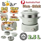 Bear Electric Cooking Pot Portable Frying Pan Steamer Non Stick Multifunctional Brand. Price: $116.26.