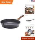 Luxury Nonstick Frying Pan With Swiss Granite Coating - 9.5 Inch Chef's Skillet New. Price: $33.99.