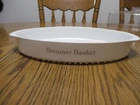 Rival Steamer And Rice Cooker 4450 Basket Only White Used. Price: $7.99.