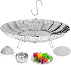 6-10.3" Expandable Steamer Basket For Cooking 3RD Gen Stainless Steel Folding New. Price: $16.87.
