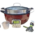 Greenpan Elite Essential Smart Electric 6 Qt Skillet Steamer & Tool -red Open. Price: $149.95.