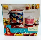 The Pioneer Woman Brand Fancy Flourish 4 Qt & 0.65 Slow Cookers New W1 Open. Price: $76.05.