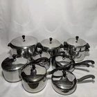 Vintage Farberware Aluminum Bottom 18 Pc Set Please Read Description Used. Price: $100.00.
