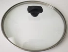 Farberware Replacement Lid 9 3/4" Skillet Pan Pot Cover Glass Stainless Steel Used. Price: $25.95.