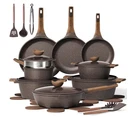 Carote 26PCS Pots And Pans Set Non Stick, Cookware Piece, Brown New. Price: $229.00.