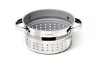 Caraway Qt Stainless Steel Steamer With Handles, CW-STM3-SLS New. Price: $45.99.