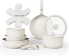 Country Kitchen Cookware Set W/removable Handle,oven&rv Safe Pots Pans New. Price: $74.99.