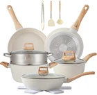 Juego De Ollas Y Sartenes 16 Pzas Antiadherentes Con Set Cocina Completo New. Price: $79.17.