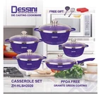 High Quality 12PCS Dessini Die Casting Non-stick Fry Pan Aluminum Cookware Set. New. Price: $150.00.