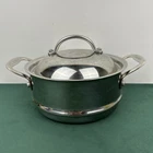 Cuisinart 6116-18S Stainless Steel Steamer Pot 7 2QT W Lid Double Handle Used. Price: $29.99.