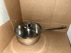 Wmf Transtherm 2QT Stainless Steel Sauce Pan With Lid Induction Ready Used. Price: $79.99.