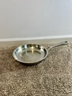 10" Skillet Cuisinart Stainless Steel Saut Frying Pan Induction Ready Good Used. Price: $24.99.