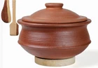Terracotta Clay Pot 4 L/earthen Cooking Handi/traditional Healthy Cookware India New. Price: $237.50.