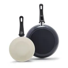 Pan Set 7 & 10 Stick Ceramic Dishwasher Safe Greenlife Frying Non-toxic Oven New. Price: $59.99.