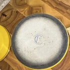 Vintage Cathrineholm Norway Yellow Lotus Enamel Saucepan Pot Lid Teak Mcm Used. Price: $85.00.