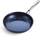 Blue Diamond Cookware Hard Anodized Ceramic Nonstick, 8 Frypan Skillet, Gray New. Price: $46.36.
