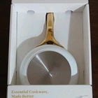 Caraway 8IN Ceramic Non-stick Fry Pan White/gold Handle Oven-safe 550 New. Price: $79.99.