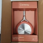 Caraway Nonstick Ceramic Mini Fry Pan With Glass Lid (1.05 Qt, 8") -perracota New. Price: $120.00.