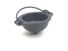 New Age Cast Iron Cauldron For Smudging, Incense Burning, Ritual Purpose 3". Price: $16.89.