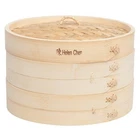 Helen Asian Kitchen Bamboo Food Steamer With Lid, 10-INCH New. Price: $31.59.