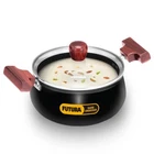 Hawkins Futura 2 Liter Cook & Serve Handi With Glass Lid, Hard Anodized, Black New. Price: $51.94.