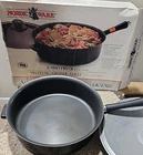 Nordic Ware 5 Quart 13 Inch Jumbo Fryer W/ Cover Heavy Duty Professional Good Used. Price: $25.00.