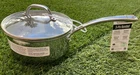 Viking 3-QT Quarts Stainless Steel Big Sauce Pan &glass Lid 3-PLY 2.8L Pot New. Price: $89.99.