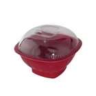 Nordic Ware Popcorn Popper Microwave Safe 16 Cup Bpa Free Plastic Bowl Red New. Price: $31.70.