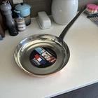 Baumalu Copper Saute Frying Pan 11 Inch Made France Tin Lining New. Price: $100.00.