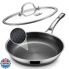 Yonida Non Stick Frying Pans, 12-INCH With Lid, Hybrid New. Price: $129.99.