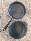 Made Cookware 2PC Ceramiclad Non-stick Frying Pan Set 10" & 12" Nickel New. Price: $189.95.