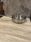 Cuisinart Quart Sauce Pan With Lid Stainless Steel Induction Ready # 7333 24HG Used. Price: $39.99.