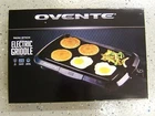 Ovente Non-stick Electric Griddle X 1200 Watts GC1610B Open. Price: $23.75.