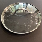 Princess House Heritage Etched Glass 8 Round Saucepan/pot *lid Only* Used. Price: $19.99.